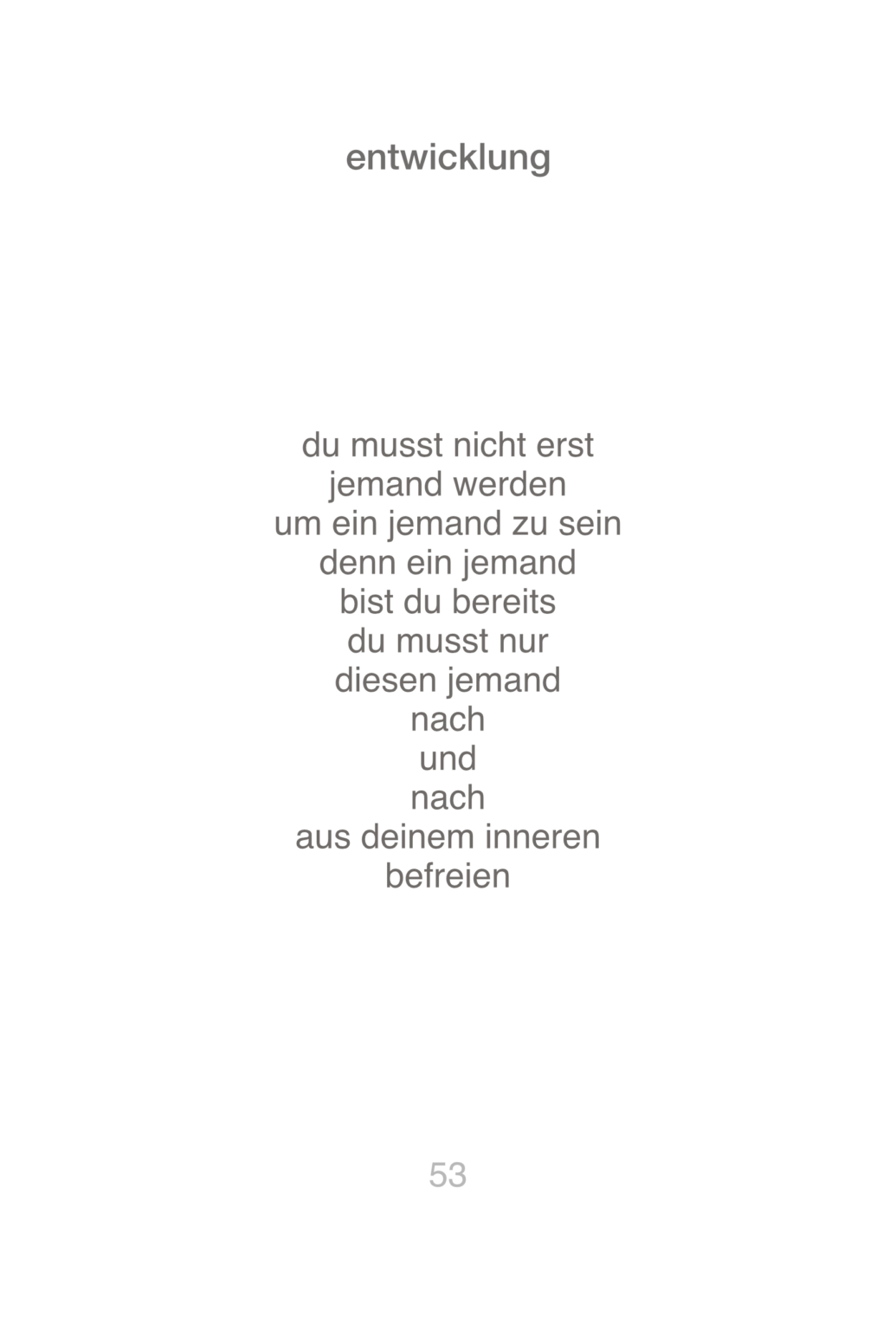 entwicklung