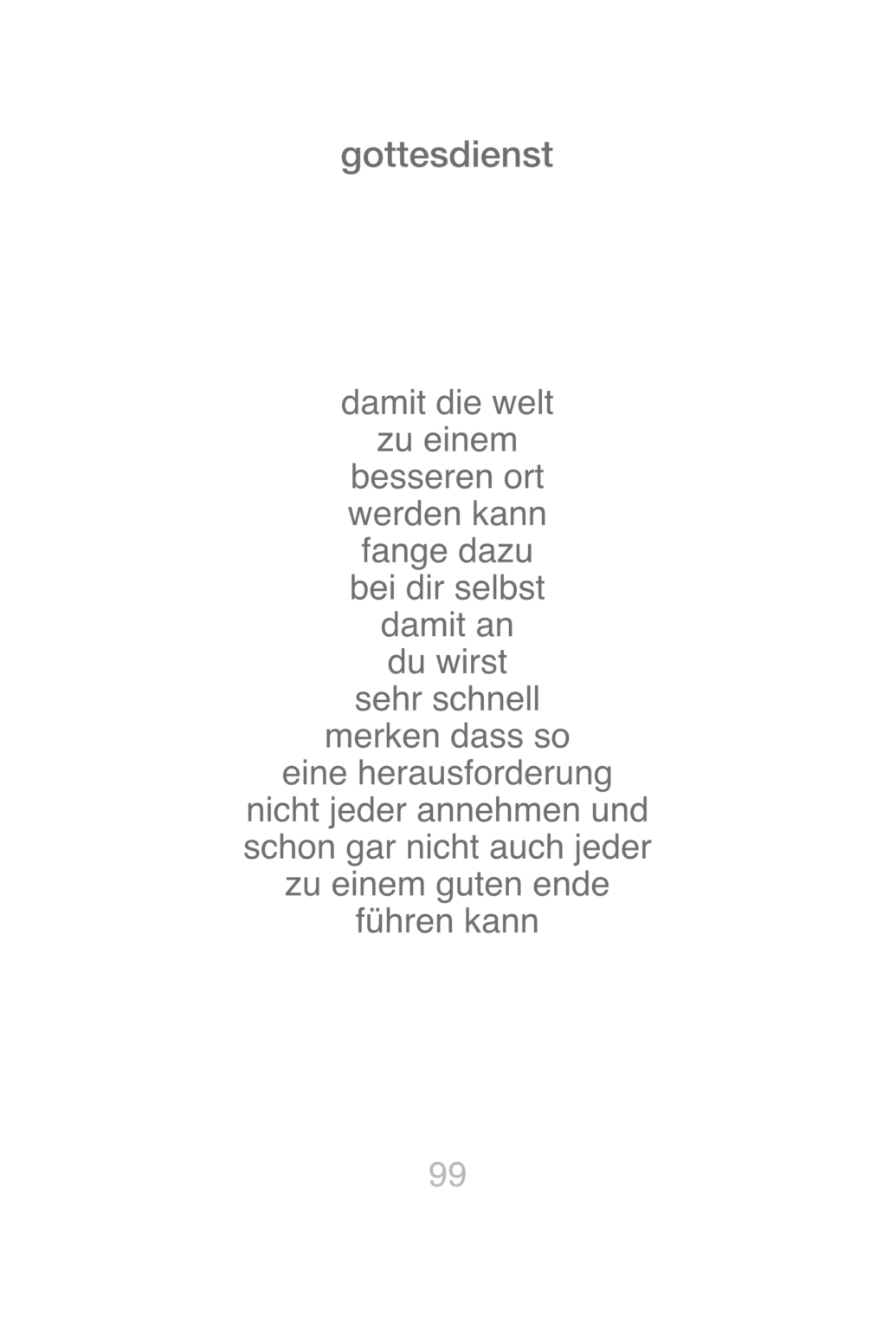 gottesdienst